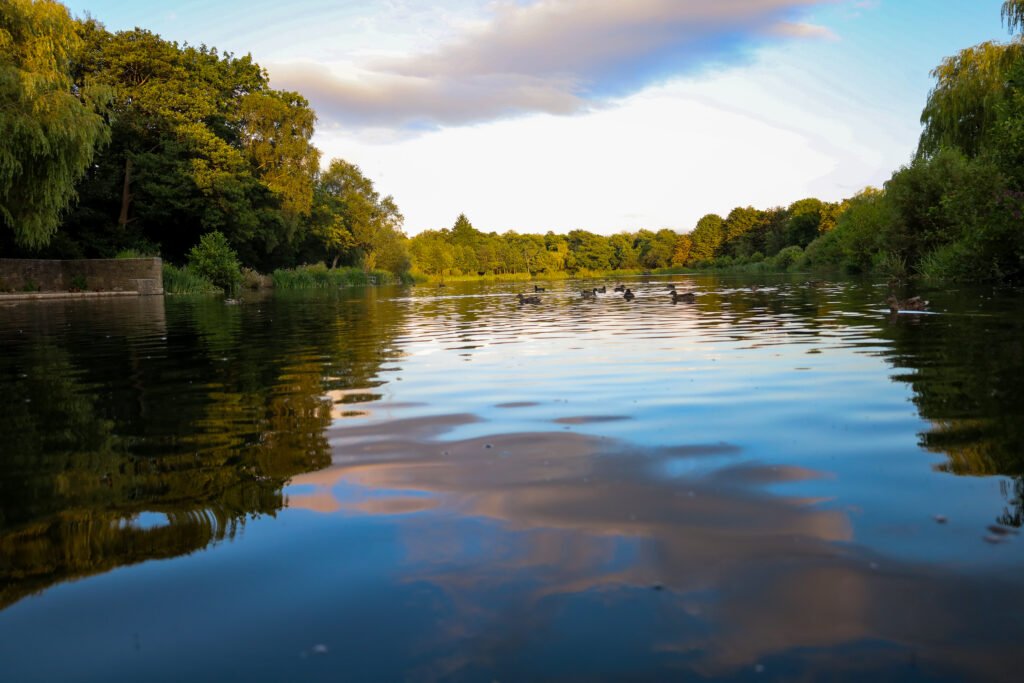 Cwmbran Boating Lake scenic image